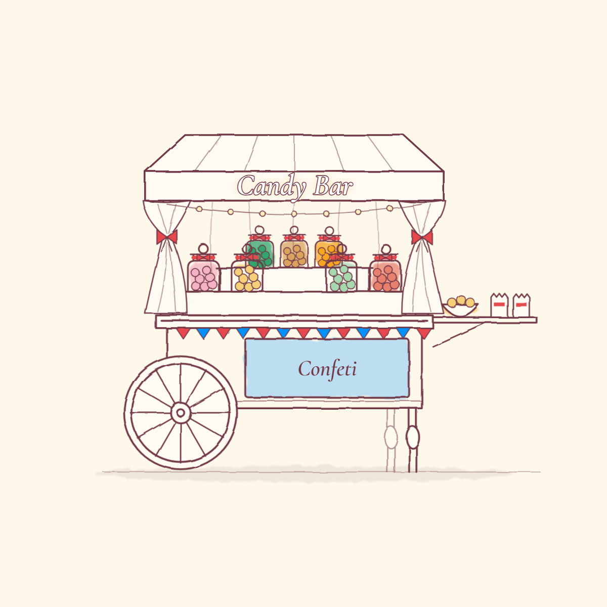 Candy Bar Mixto dulce y salado